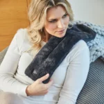 Warmies® Luxury Ανθρακί Neck Wrap