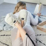 Warmies® Luxury Εκρού Παντόφλες