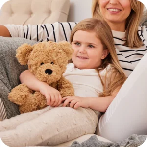 Warmies® Καφέ Σγουρομάλλική Αρκούδα