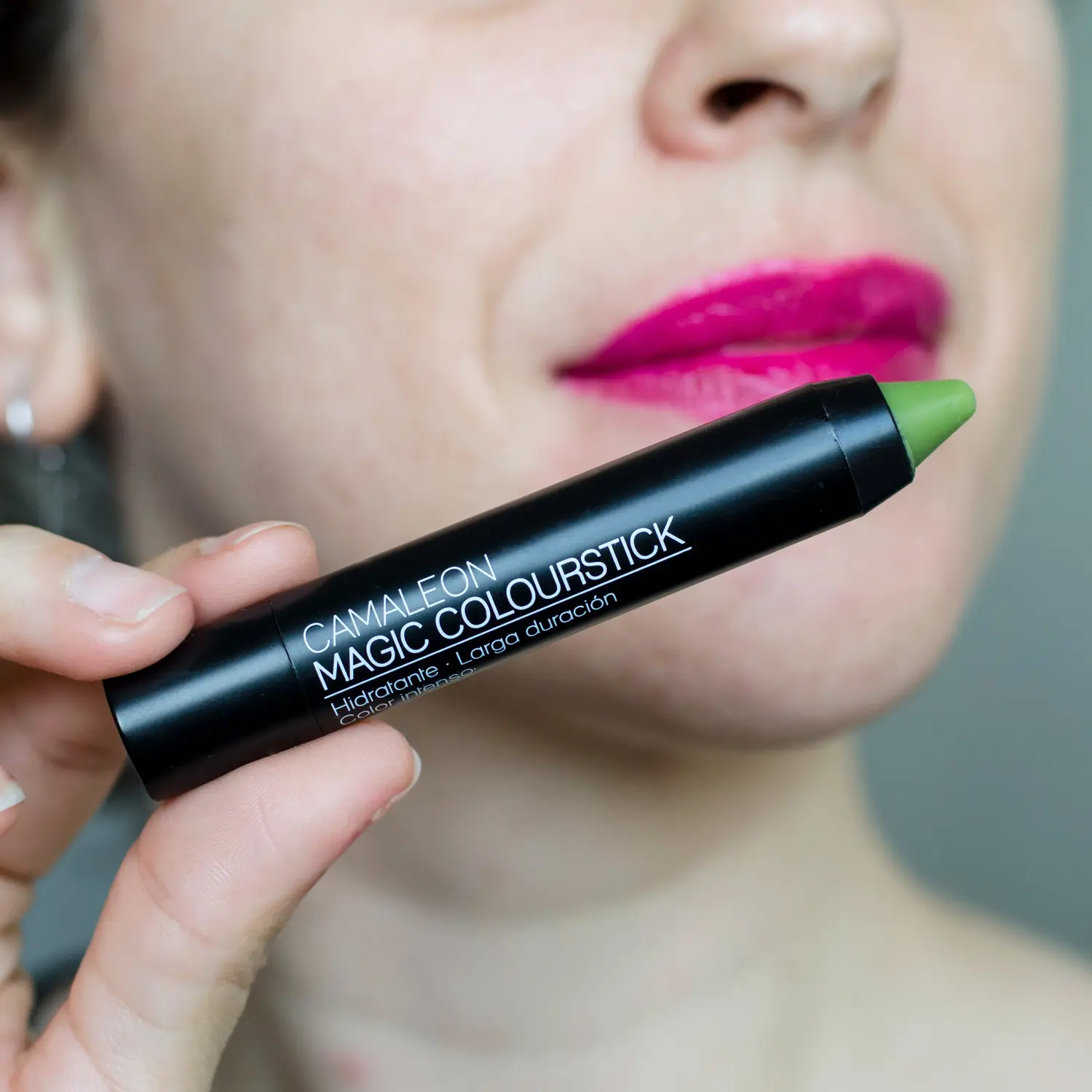 Camaleon Magic Colourstick Lipstick Green 41004 - Image 2