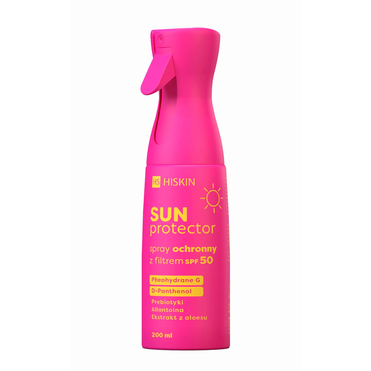 Sun Protection SPF 50 200ml - HISKIN
