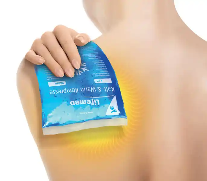 Παγοκύστη και θερμοφόρα Gel - 12cm x 29cm (Large) - Lifemed - Image 3