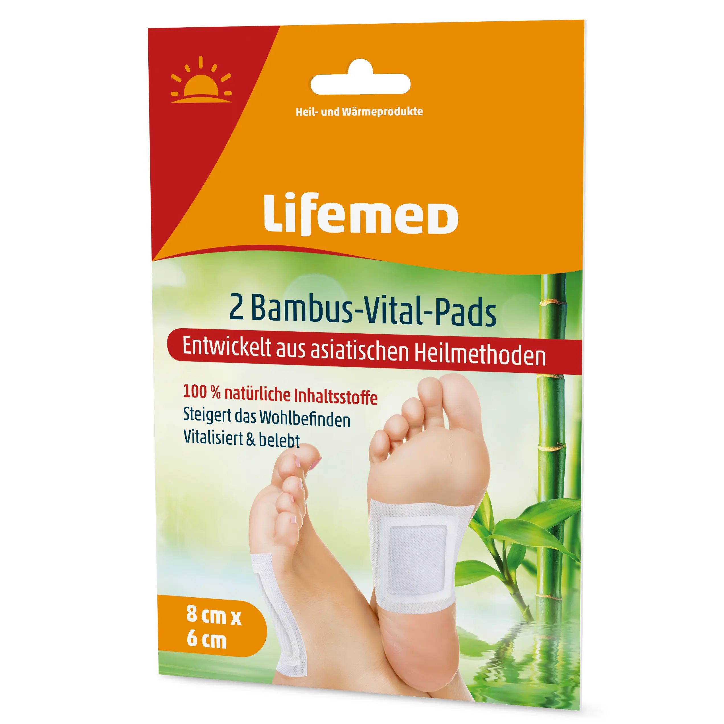 Επιθέματα πελμάτων για αποτοξίνωση με bamboo - Lifemed