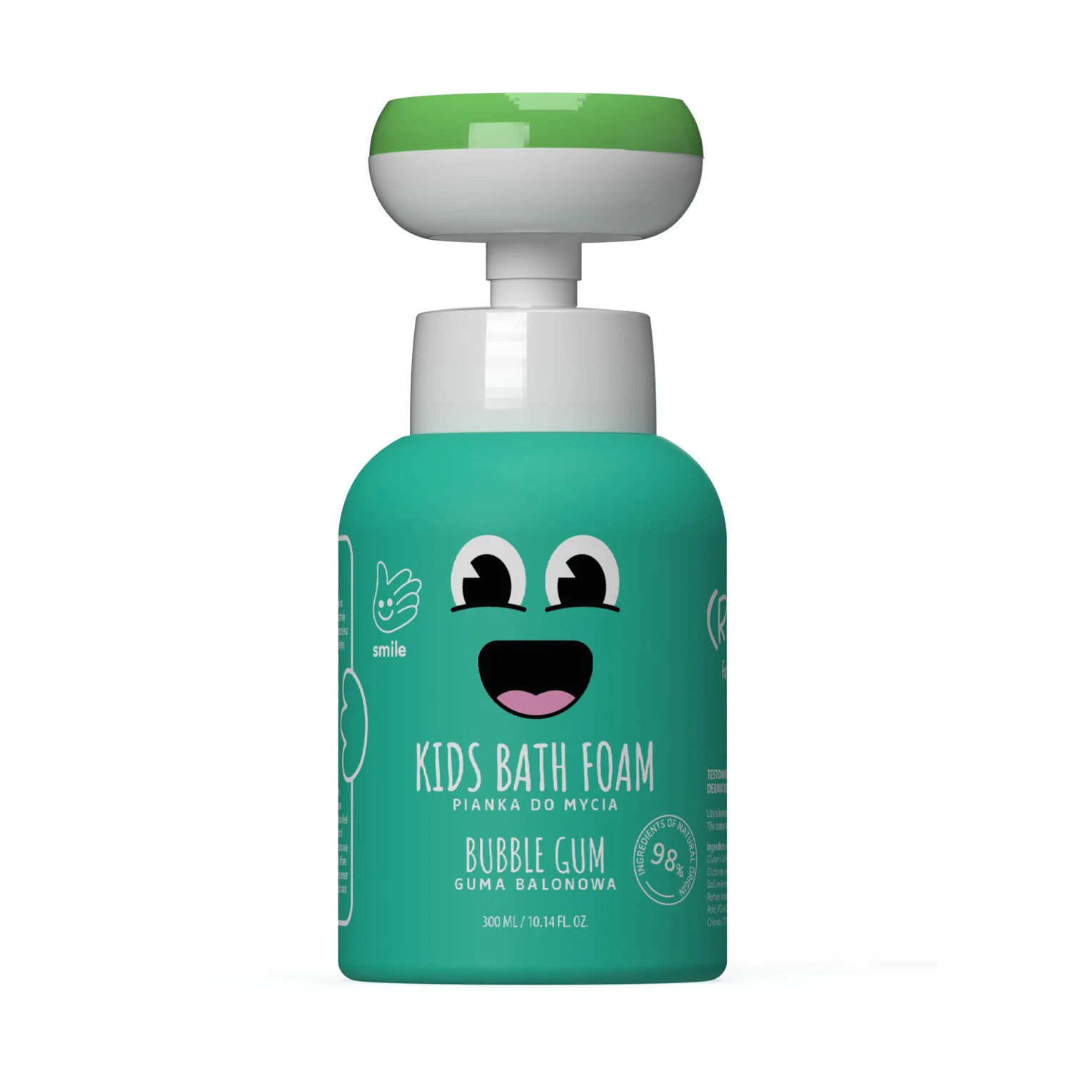 Kids bath foam Bubble Gum 300ml- Crazy Kids