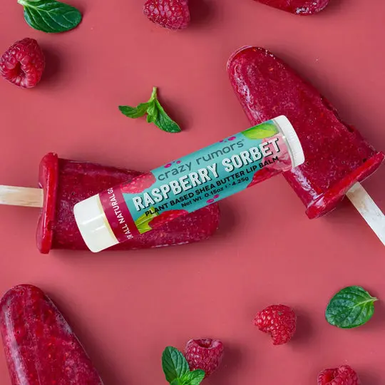 CRAZY RUMORS ΕΝΥΔΑΤΙΚΟ LIP BALM RASPBERRY SORBET - Image 2