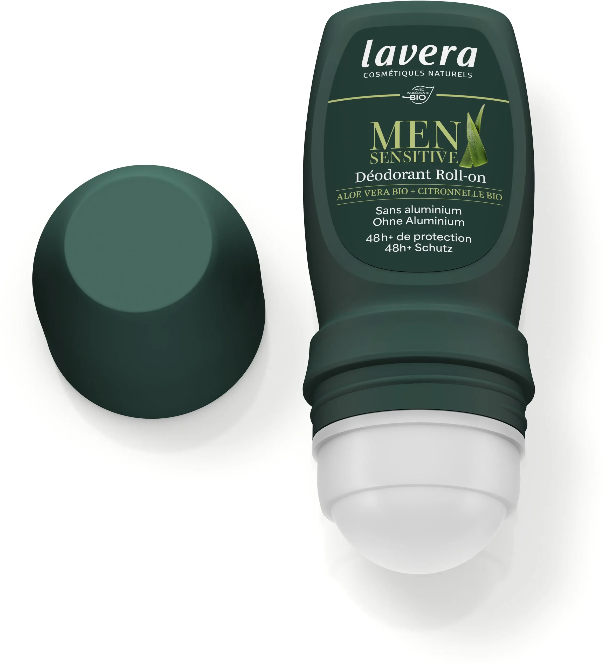 Men Sensitiv Αποσμητικό Roll-On, 50ml - Lavera - Image 2