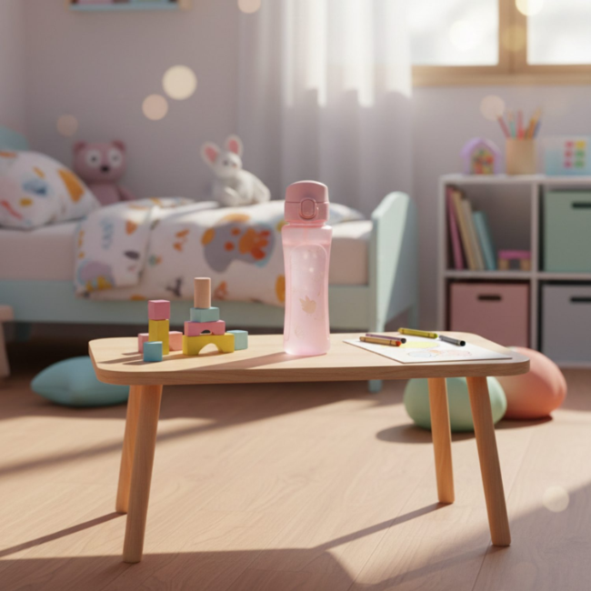 ABO MAKE A WISH LITTLE BIRD - Πλαστικό Μπουκάλι Νερού Tritan 350ml - Image 3